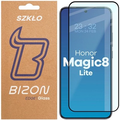 Schutzglas für Honor Magic8 Lite Bizon Displayschutzglas Hartglas Handyglas Glas