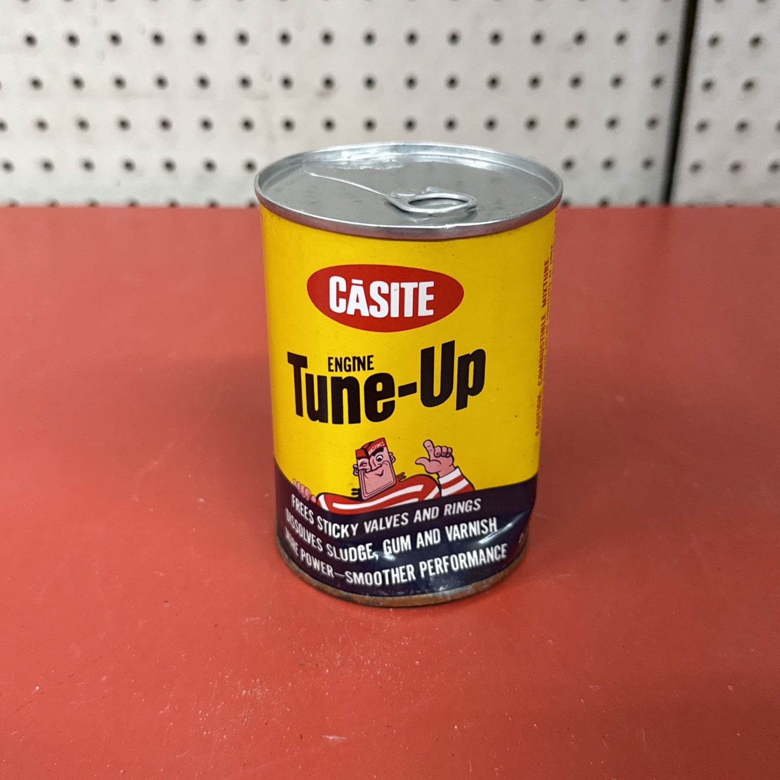 1978 Casite Engine Tune-Up Metal Can 15 FL. Oz. (Unopened Full Can)