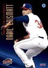2016 Brooklyn Cyclones Choice #5 Nabil Crismatt Barranquilla Colombia Card