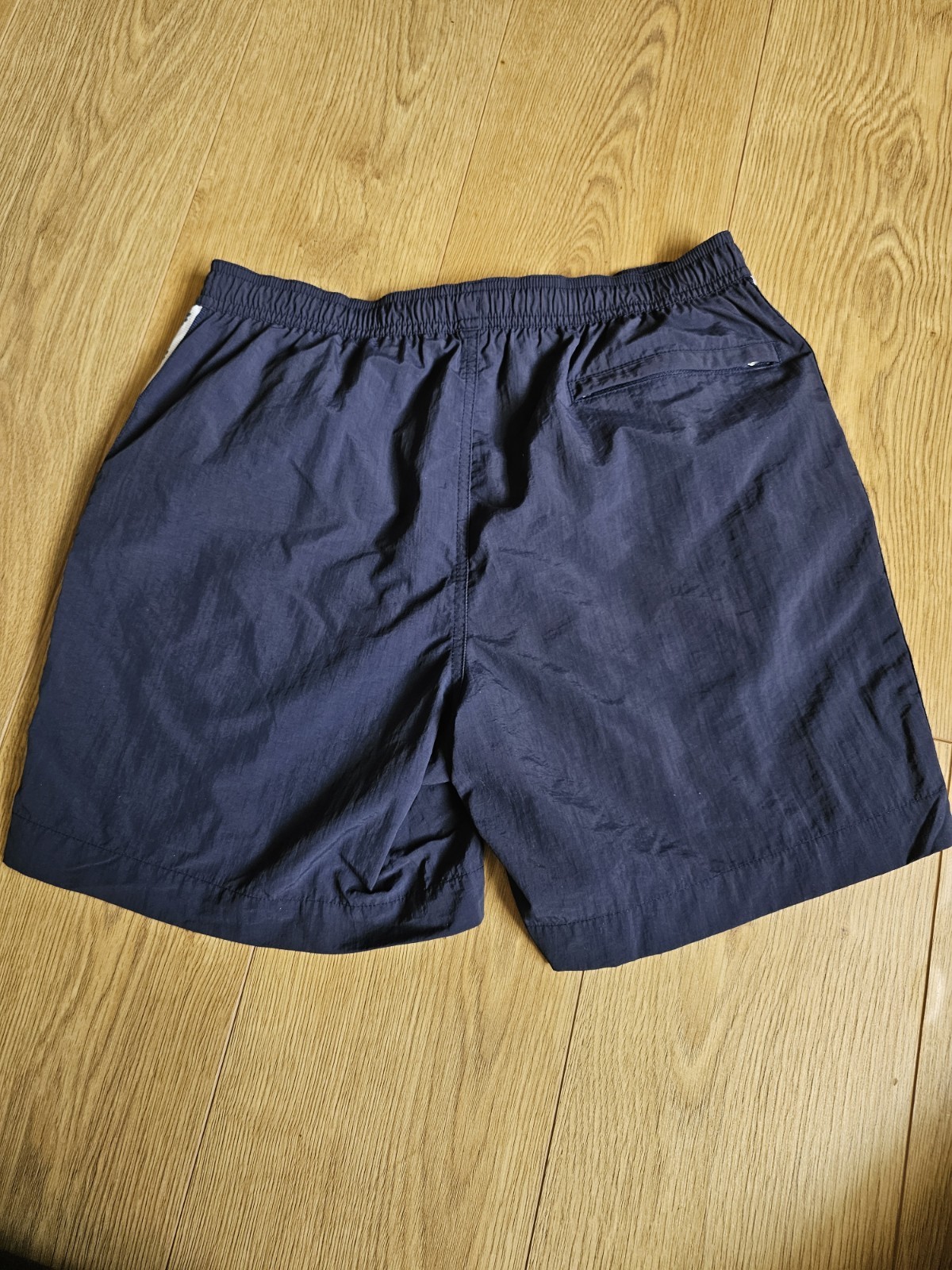 Fred Perry Mens Swim Shorts Small Navy Blue Taped Laurel Wreath Board Trunks image 8