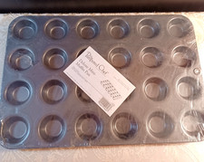 THE PAMPERED CHEF Deluxe Mini padella per muffin/cupcake #1606 24 antiaderente