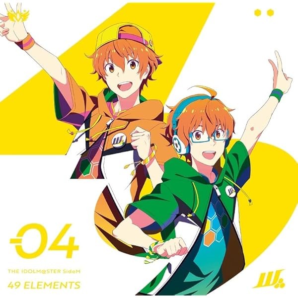CD THE IDOLM STER SideM 49 ELEMENTS -04 W Japan Music (CD1) LACA-15984 Album