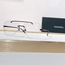Chanel CH4285T Rimless Square Fashion Eyeglasses Frame 61-15-140