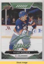 2019-20 Upper Deck MVP Green Script Ryan Pulock #158 READ 0zu