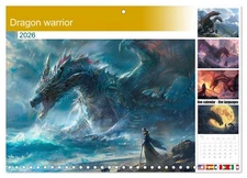 Dragon warrior (Monthly Wall Calendar 2026 16.5 x 23.4 (open)), CALVENDO 14 Mont