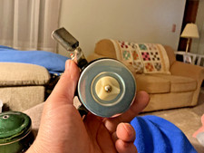 Johnson Sabra 130B Button Spincast Fishing Reel Vintage Made in USA