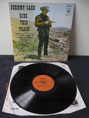 LP JOHNNY CASH-Ride this train NL`72, S62575 CBS