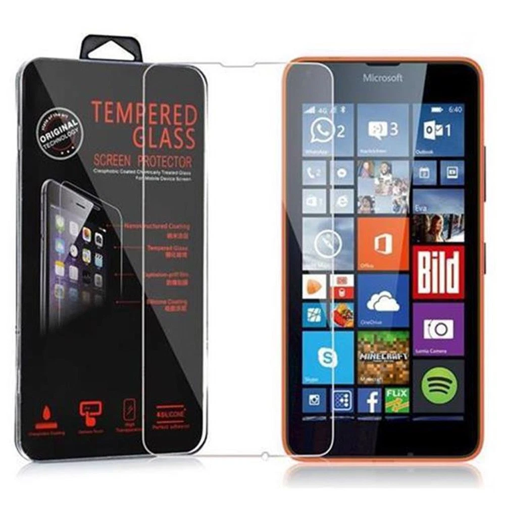3x Pellicola Protettiva Vetro per Microsoft Lumia 950 XL Protezione