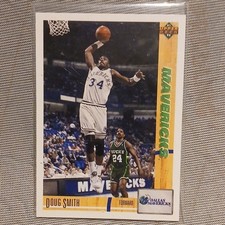 Upper Deck 1992-93 Doug Smith #355 Dallas Mavericks NBA Basketball Card