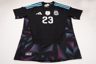 Argentina National Team 26 Adidas Authentic Goalkeeper Jersey - 23 E.MARTINEZ