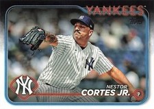 Nestor Cortes Jr. 2024 Topps 51 New York Yankees Baseball Card