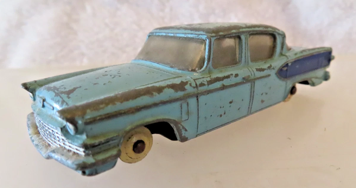 Dinky: A Boxed Dinky Toys, Studebaker President Sedan, Reference No 179 Two Tone Light Blue With Blue Side Flashes Original Box Gen