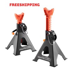 Vevor Car Jack Stand 3 T 6000 Lbs Capacity Double Locking 1 Pair Steel Stands