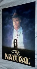Director Barry Levinson Signed 12x18 Photo The Natural With Proof