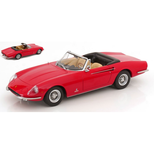 Ferrari 365 California Spyder 1966 Red 1:18 Kk Scale Auto Stradali -D- Neues Mod-image