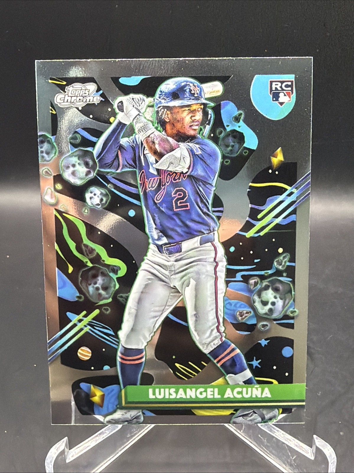 Luisangel Acuna 2025 Topps Cosmic Chrome - #24 (RC)