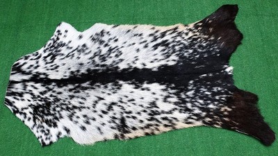 Luxus Ziegenfell Teppich Haar auf Fläche Teppich Größe 30''x20'' Tierleder Ziegenfell 3703