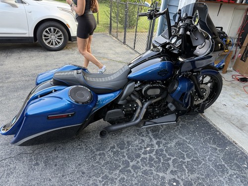Trask Performance Nasty Bastard Exhaust For Harley Davidson 17-25 M8 FL Touring