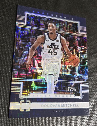 Donovan Mitchell 2022-23 Panini Photogenic 9 First Night Maze /25 Cavs - Picture 3 of 5
