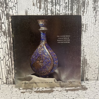 SOTHEBY S Persian Islamic Pottery Metalwork Wolfe Coll With Pricelist Set 1975