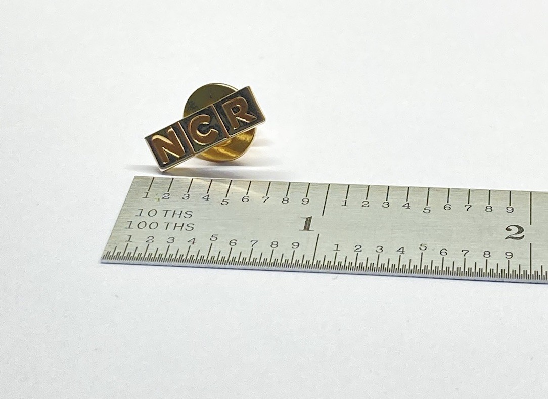 Vintage NCR National Cash Register Gold Tone Pin | eBay
