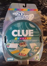 NEW Hasbro Clue Express Travel Game 2007 Parker Brothers