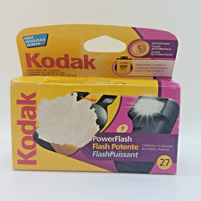 Kodak Power Flash Disposable Camera 27 Exposures Exp 6/2008 800 ISO Sealed