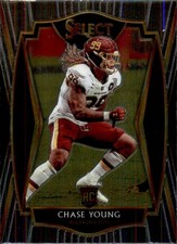 2020 Panini Select #164 Chase Young Premier Level RC- ROOKIE CARD Washi ID:41222. rookie card picture