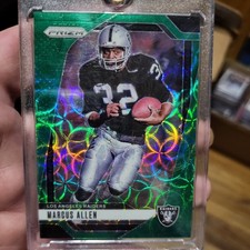 2024 Panini Prizm - Marcus Allen #155 Green Scope Prizm /75