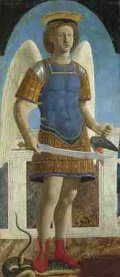 Piero Della Francesca Saint Michael A4 Print