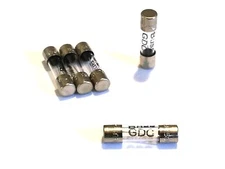 LOT OF 5 NEW GDC-T3.15A T3.15AL250V BUSS T3.15AL T 3.15A FUSES 250V 5mm x 20mm