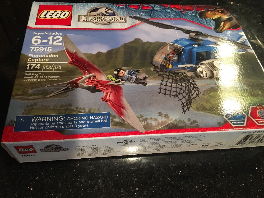 LEGO 75915 Jurassic World Pteranodon Capture Brand new Factory Sealed ...