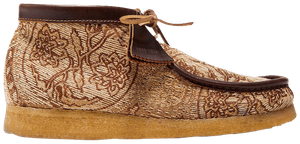 todd snyder x clarks originals kaleidoscopic red wallabee boot