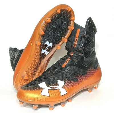 under armour highlight cleats orange
