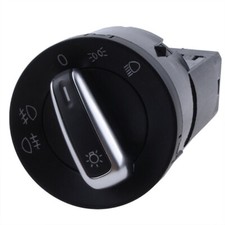 Headlight Switch Chrome W Light Module For Vw Golf Mk4 Passat Polo Headlight Switch Chrome W Light Module For Vw Golf Mk4 Passat Polo