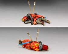 KING  COUNTRY MEDIEVAL KNIGHTS  SARACENS MK228 DEAD CRUSADER KNIGHT