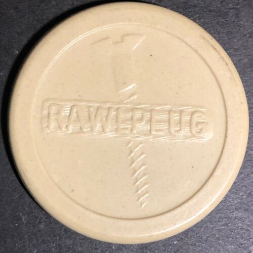 Seltener "Rawlplug" (1. Wandstecker der Welt) Werbung Poker Chip - Eisenstadt - Bild 2 von 4
