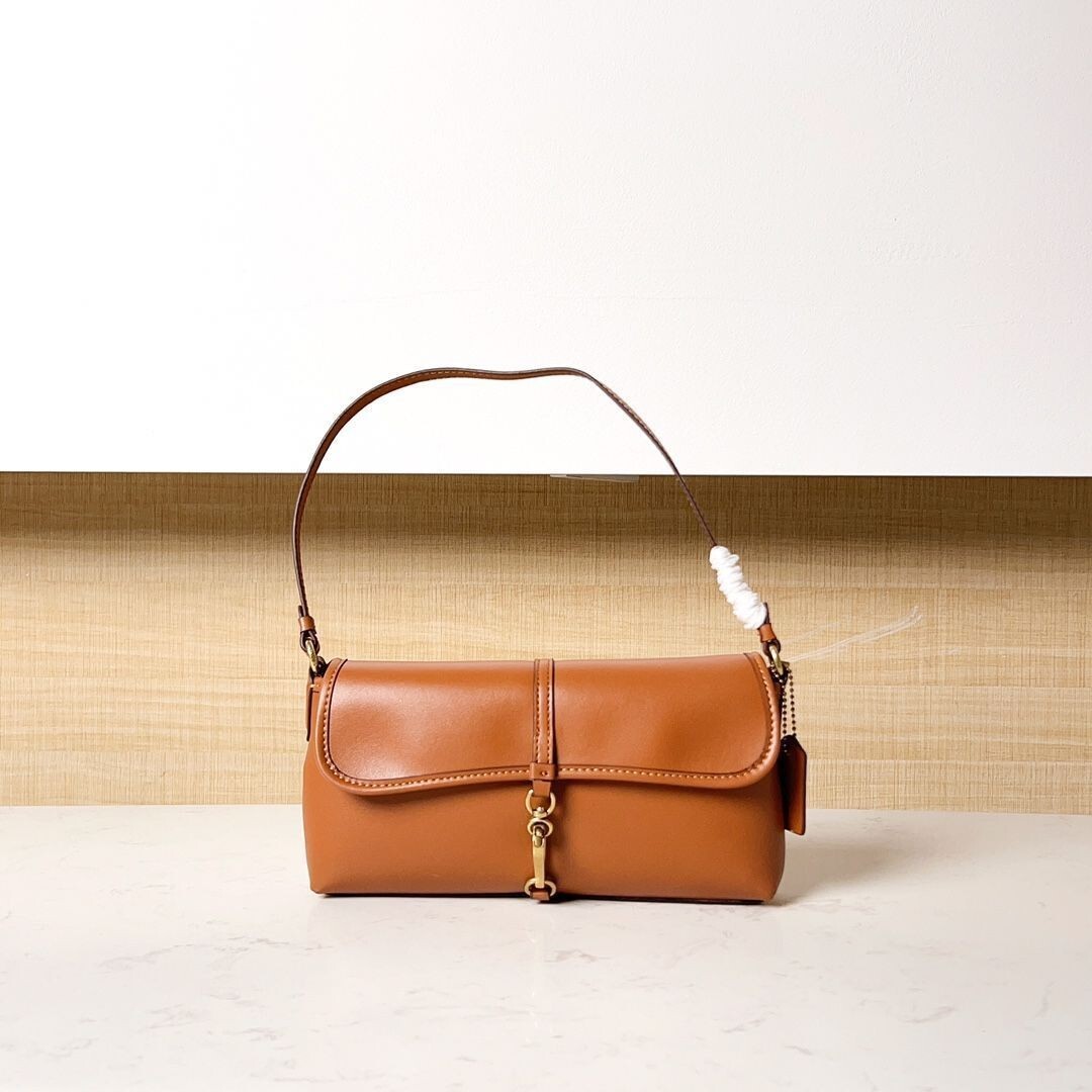 COACH Hamptons Bags Shoulder Bag CP132 Brown Outlet NEW | eBay
