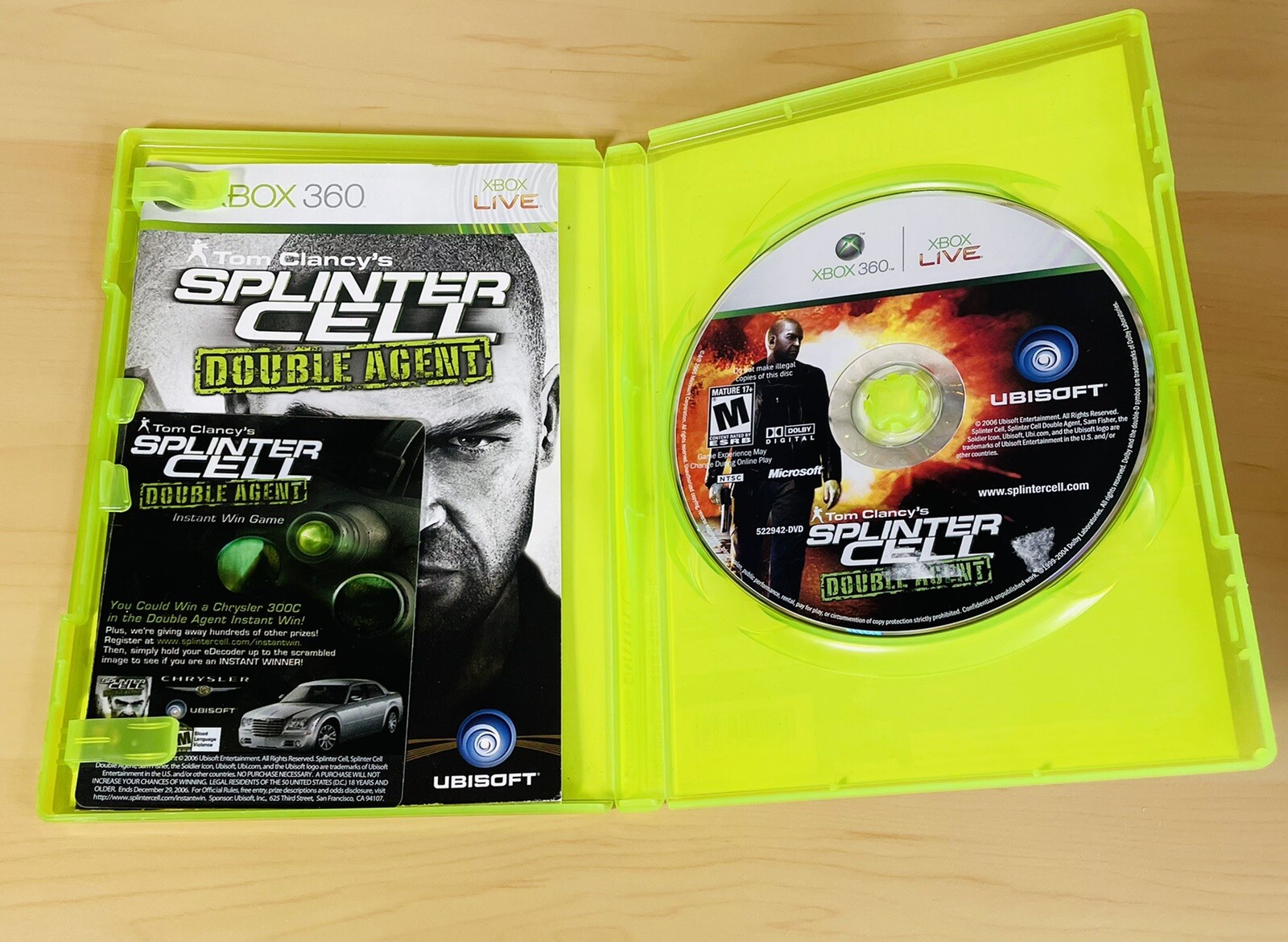 Tom Clancy's Splinter Cell Double Agent - Xbox 360 