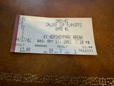 2002 Calder Cup Quarterfinals AHL Hockey Ticket Hershey Bears Norfolk Admirals