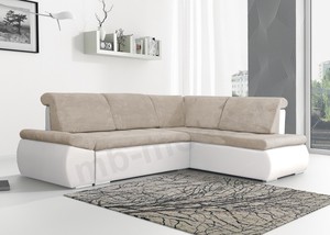 Ecksofa Sofa Eckcouch Polsterecke Sofagarnitur Stoffsofa Beige Weiss Xxl Bonita Ebay