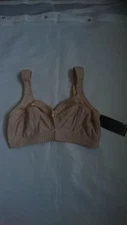 FRUGUE SKIN COLOUR FULL CUP NON WIRED OR PADDED BRA 36G BNWT.