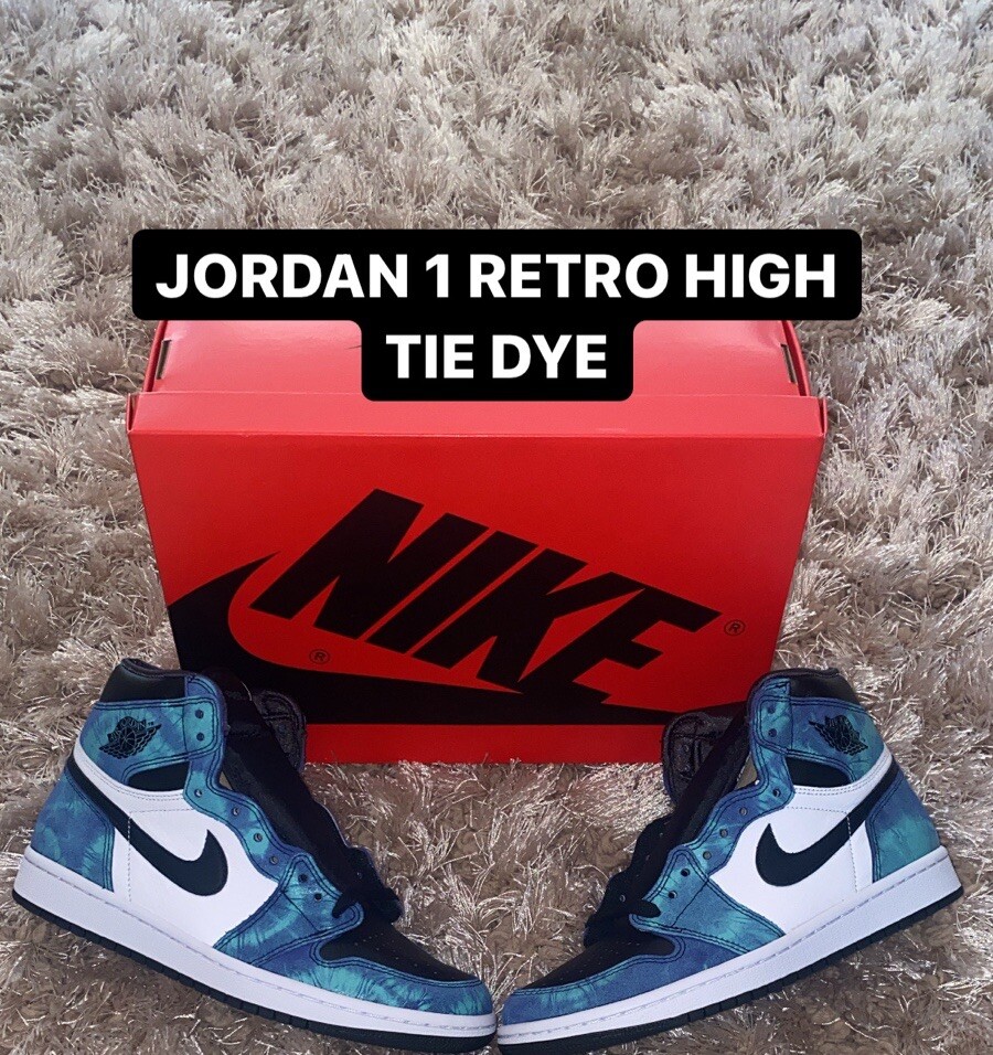 jordan 1 tie dye size 6