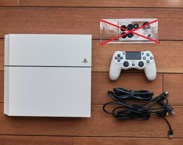 Sony PlayStation 4 PS4 CUH-1100AB02 500GB Glacier White Console