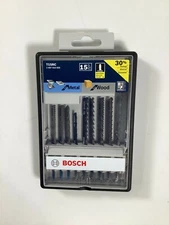 Bosch T15RC T Shank Jigsaw Blade Set 15 pcs NEW! NIB