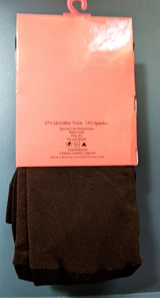 Medias con patas marrón microfibra talla M/T acanaladas/liso PET RESCUE Foto 2 de 2