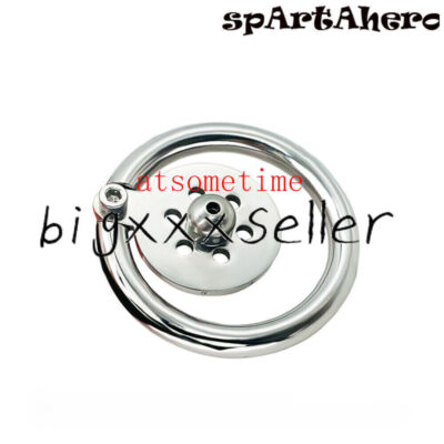 Stainless Steel Male Chastity Device Flat Chastity Cage Men Small Metal Locks