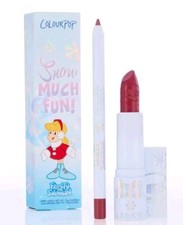 Colourpop Snow ¡Mucha diversión! Kit de lápiz labial Lux nuevo en caja