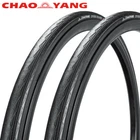 Chao YANG 2Pack Road Bike Tire Set Clincher Foldable Bicycle Tire 120PSI 700x23C
