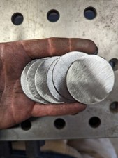 12 Pack 2" Round Weld on end caps 12 gauge thickness mild steel